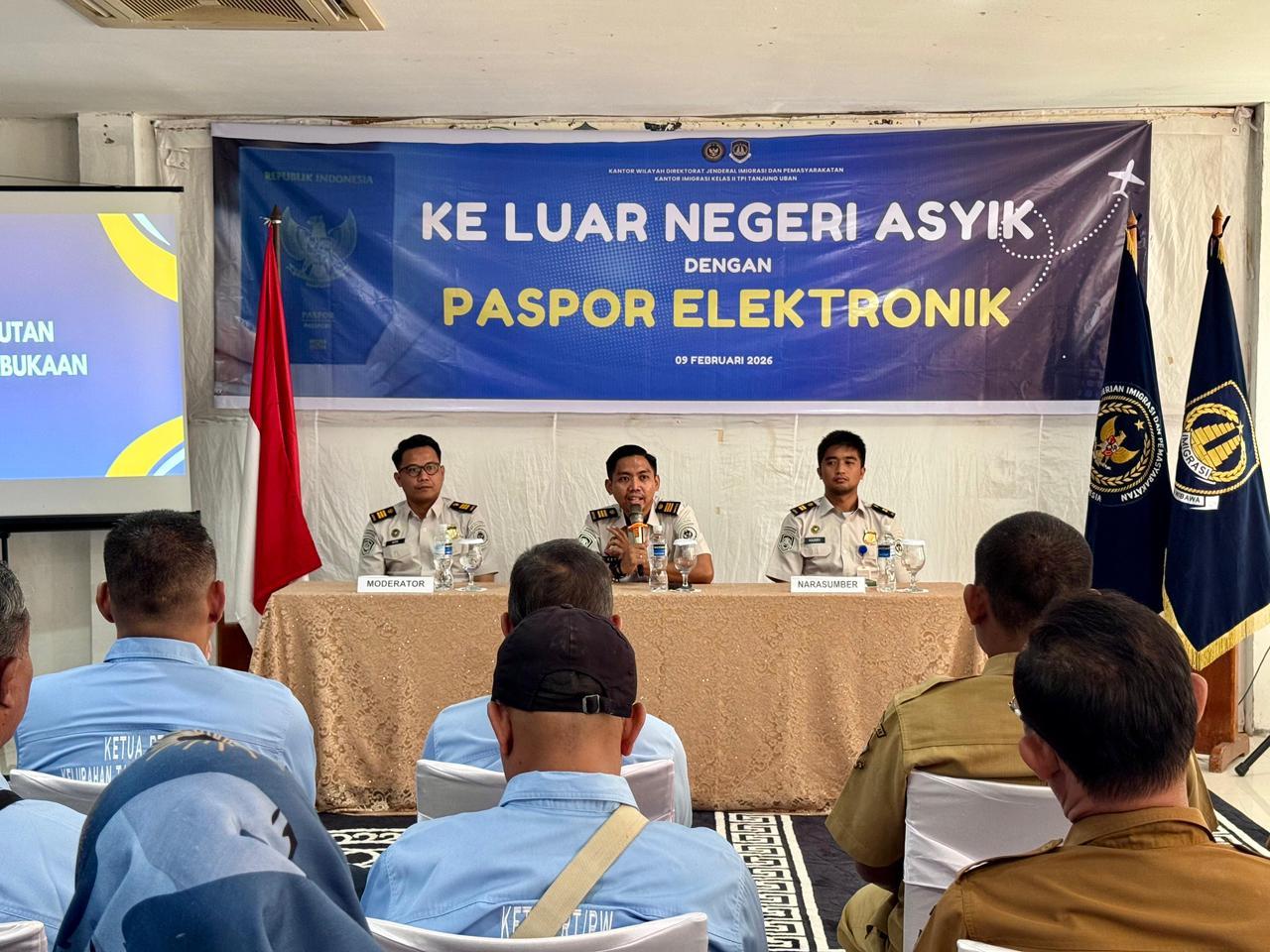 Imigrasi Tanjung Uban Kenalkan Paspor Elektronik Urus Paspor Kini Lebih Mudah