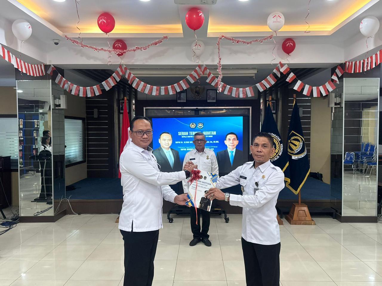 Kepala Kantor Imigrasi Kelas II TPI Tanjung Uban Hadiri Sertijab PLT. Kepala Kantor Imigrasi Kelas II TPI Ranai