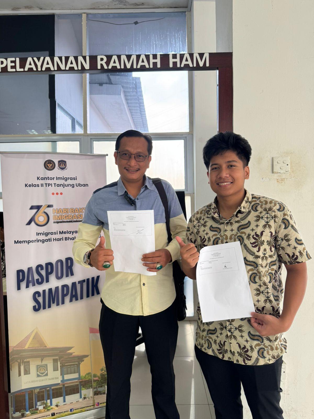 Sambut Hari Bakti Imigrasi Kantor Imigrasi Tanjung Uban gelar Layanan